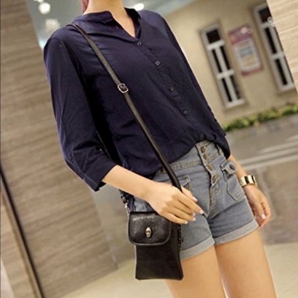 Handbags - SKULL MESSENGER CROSSBODY BAG